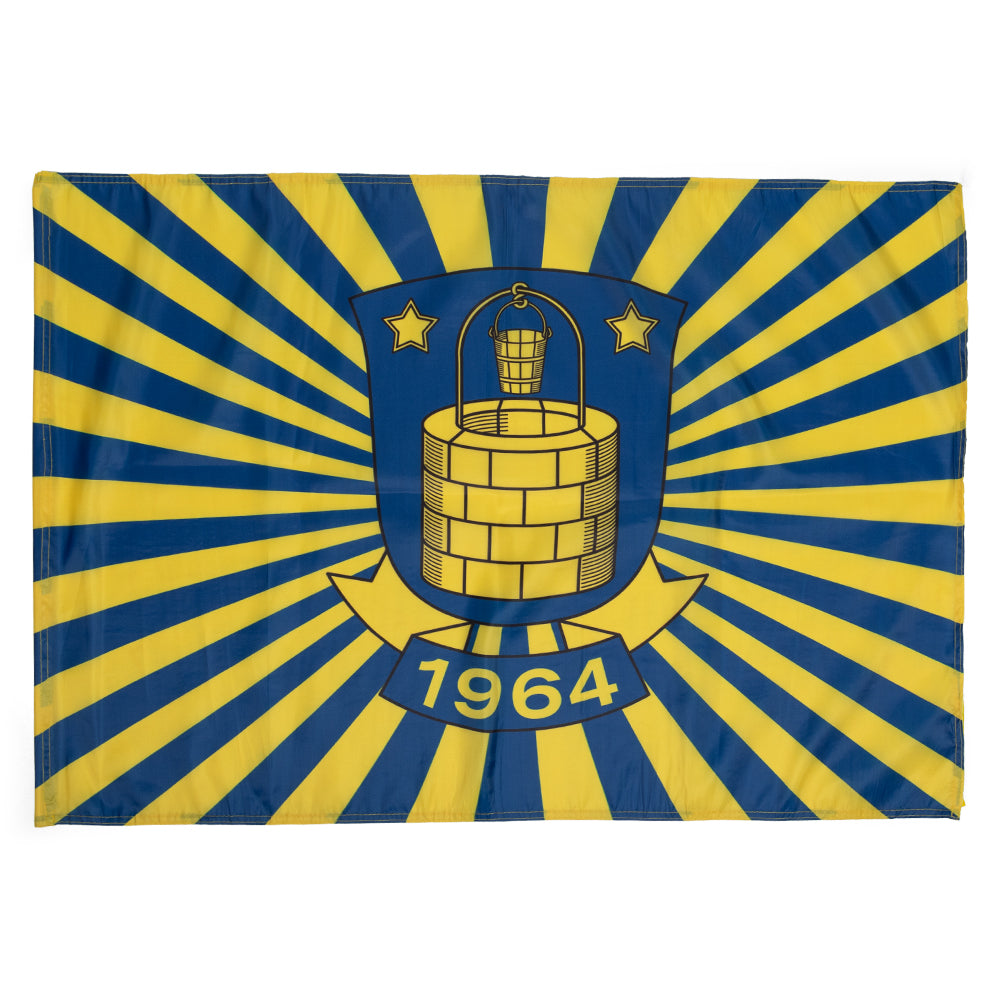 Brøndby Flag – Stor 100x150cm Sol