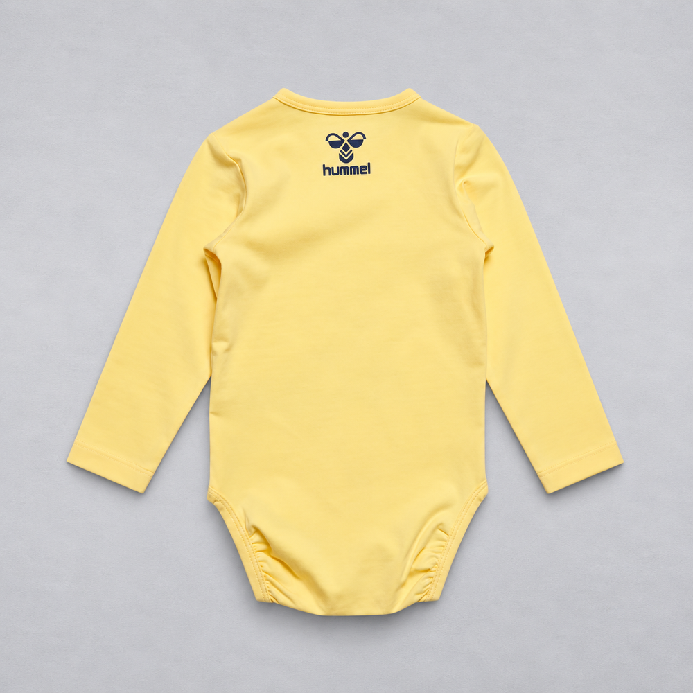 Brøndby X Hummel Body L/S Gul – Nanok m. Brøndby IF