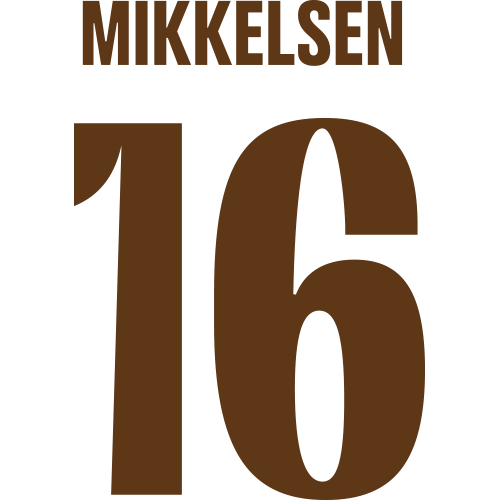 Spiller navn og nummer Målmand