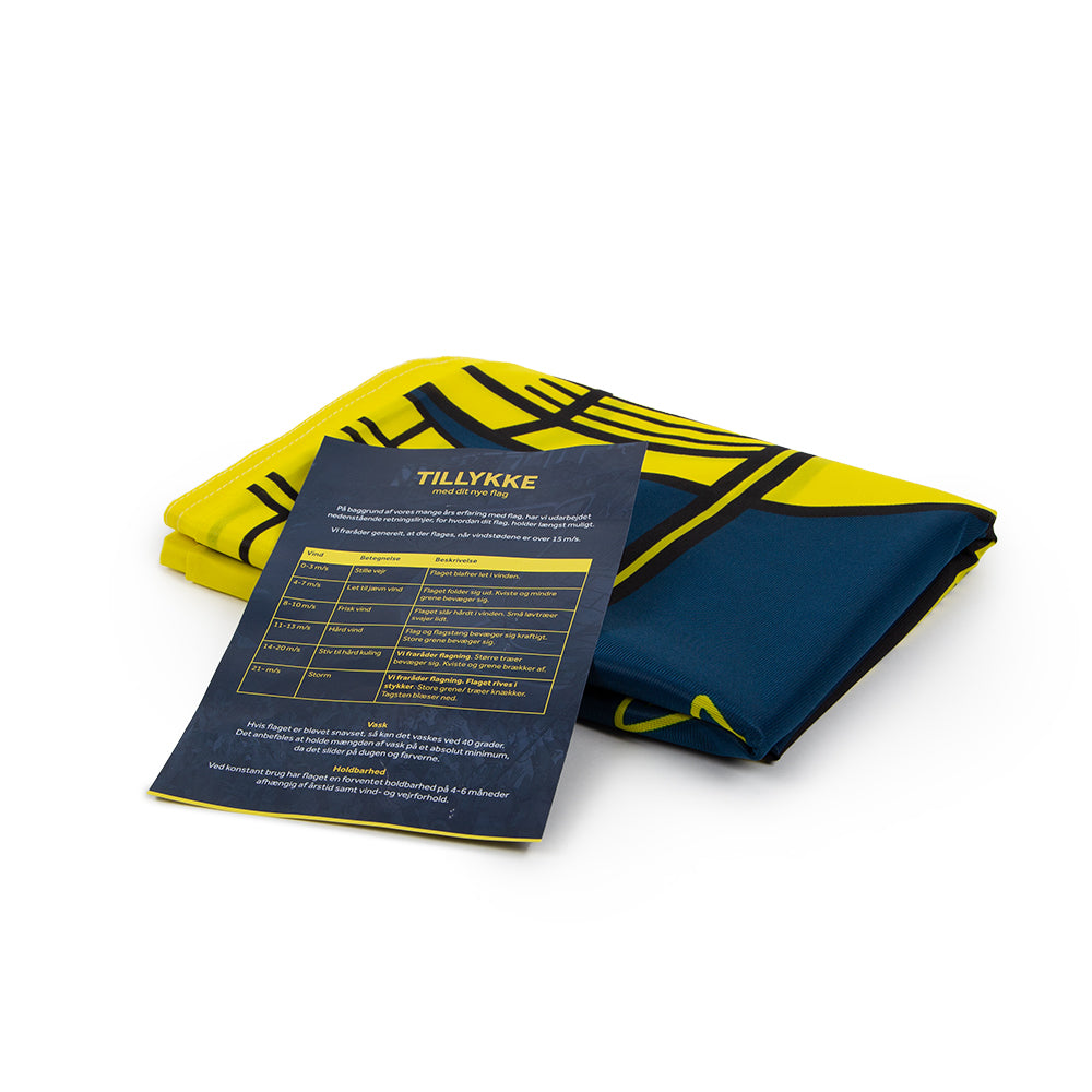 Brøndby Flag til flagstang