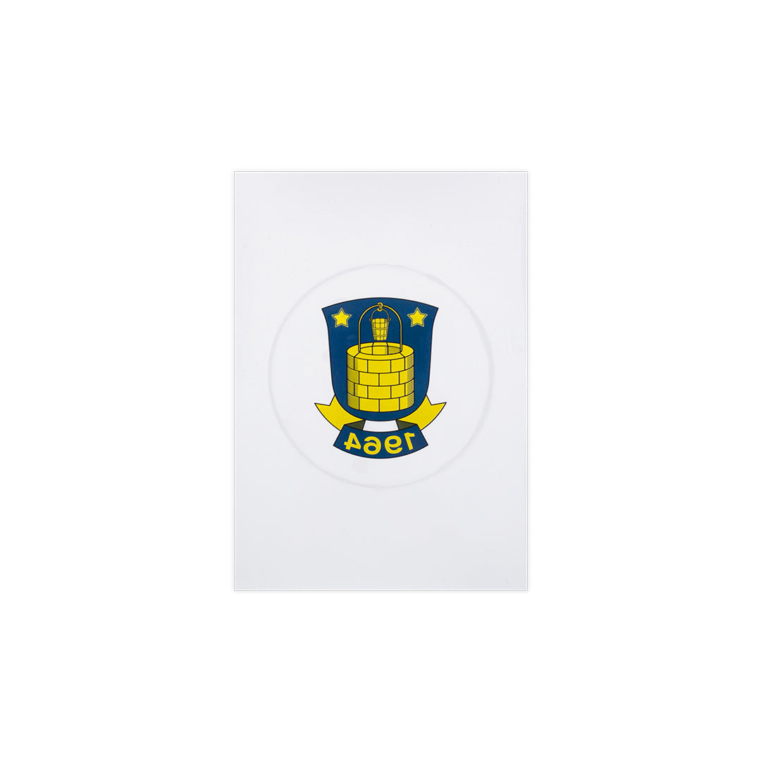 Brøndby Klistermærke spejlvendt logo